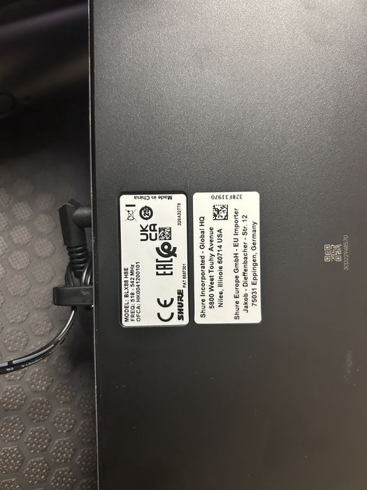 Двоен микрофон SHURE BLX88