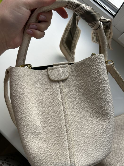 Сумка бочонок Айвори.