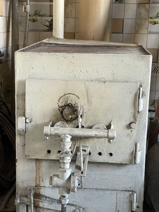 Печка газовая с дымоходом