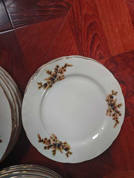 Японская посуда рисунок Шишки