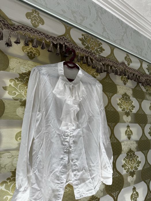 Oq rubashka maktab uchun. Белая рубашка для школы