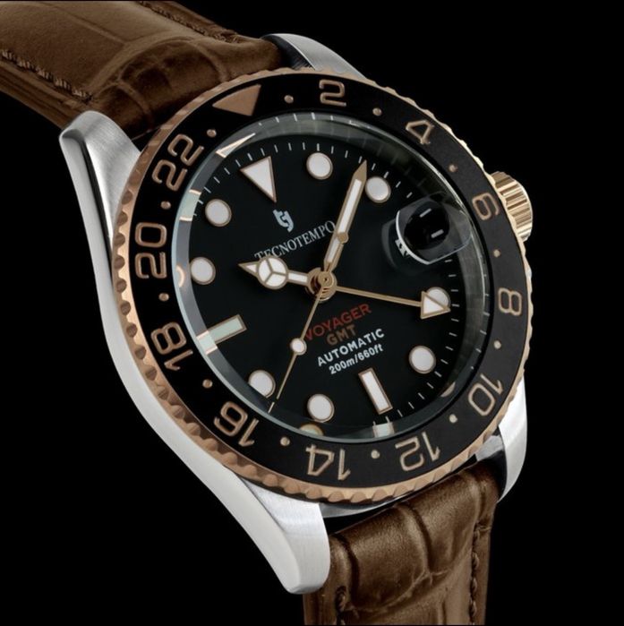 Vand ceas Tecnotempo Voyager GMT Automatic 200M WR – Editie Limitata
