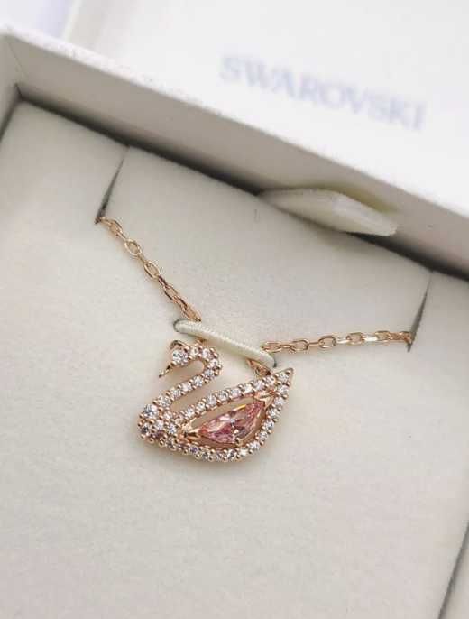 Lănțișor Swarovski Swan / Lebădă - nou, în cutie