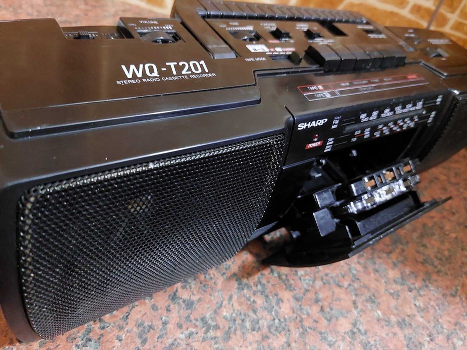 SHARP WQ T201 TWINCAM Original Магнитофон Vintaje Japan