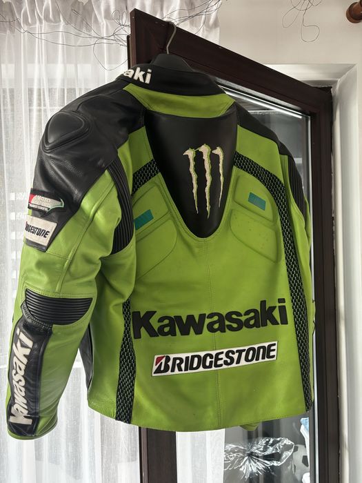 Echipament moto piele din 2 piese