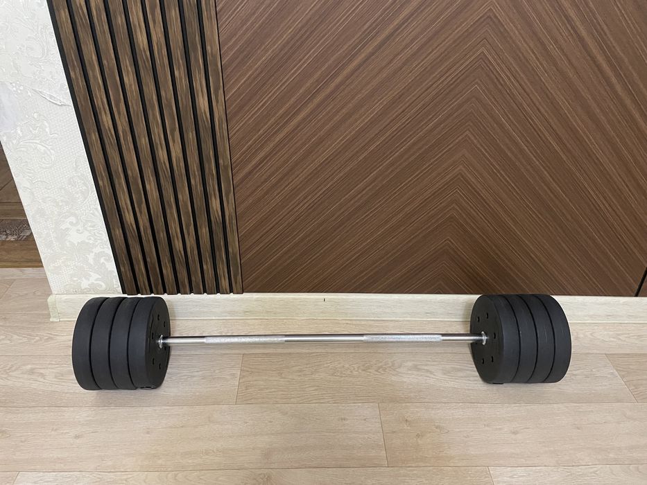 Штанга, тренажер