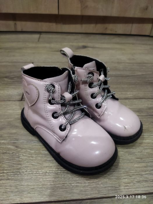 ботинки для девочки на весну-осень