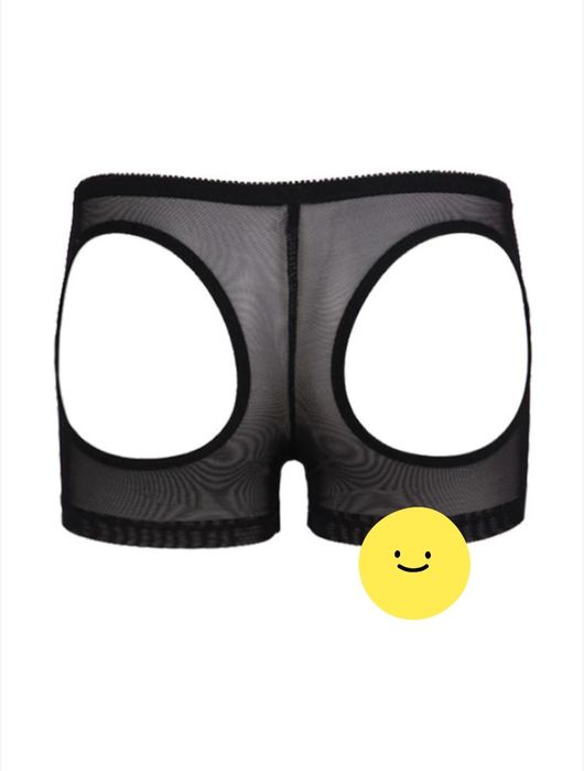 Boxeri damă cu decupaje ,efect push up si confort sporit