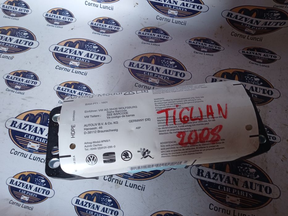 airbag pasager volkswagen passat cc 2008