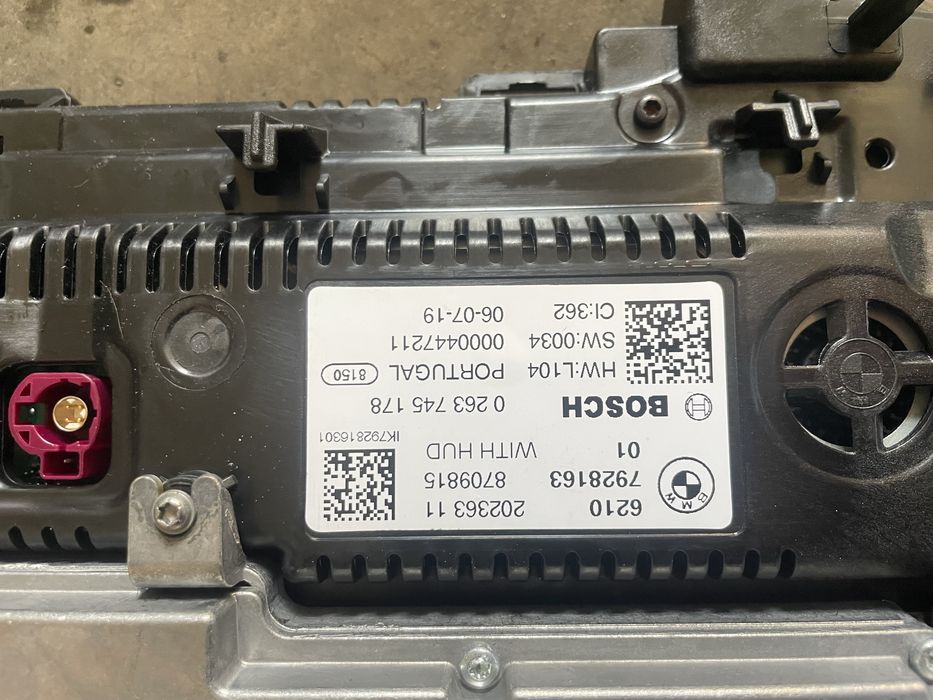 Vand ceasuri digitale BMW g11 g12 g30 seria 5 7 facelift 2018+