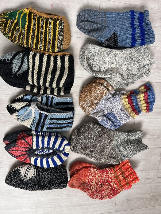 Следки носочки ручная работа