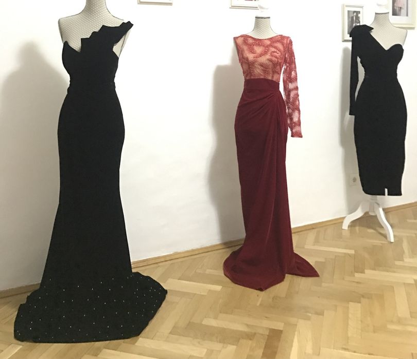 Rochie de seara / Salopeta din catifea