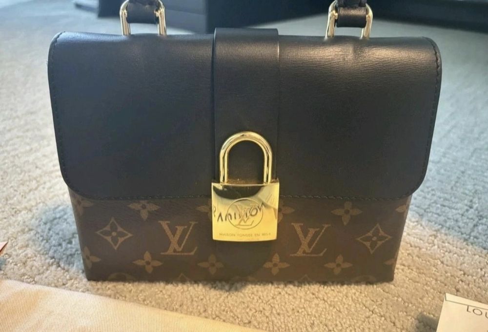 Louis Vuitton Black Monogram Canva Locky BB