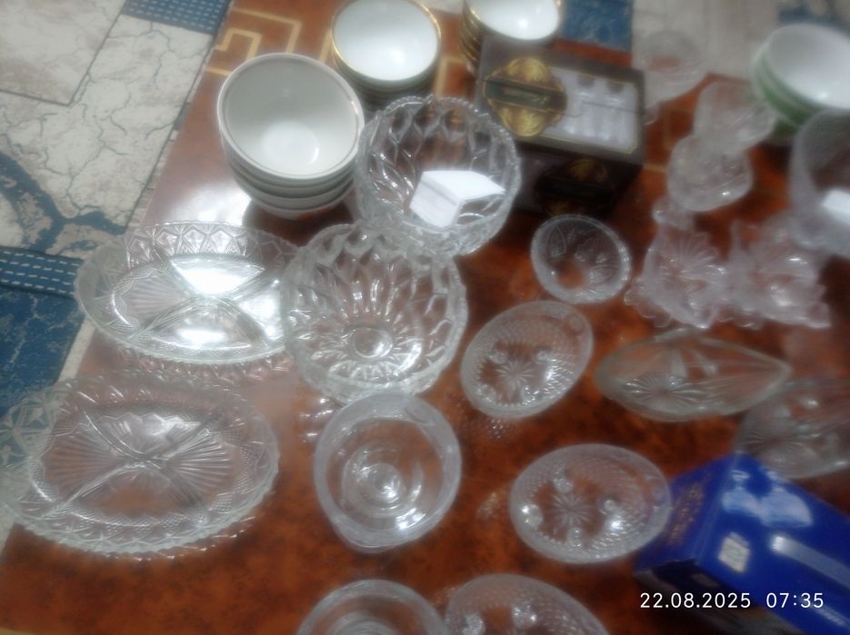 Хар кыйлы турдеги посудалар