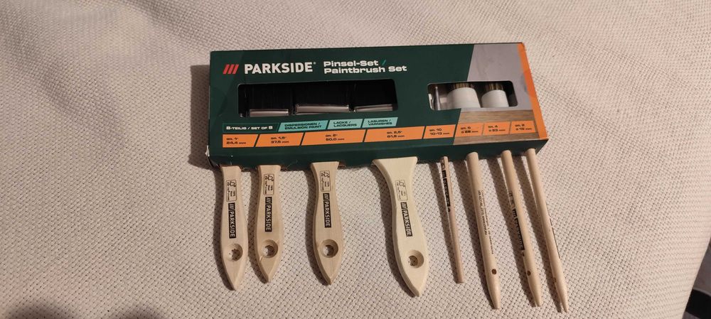 set 8 pensule noi dimensiunile in poze sigilate