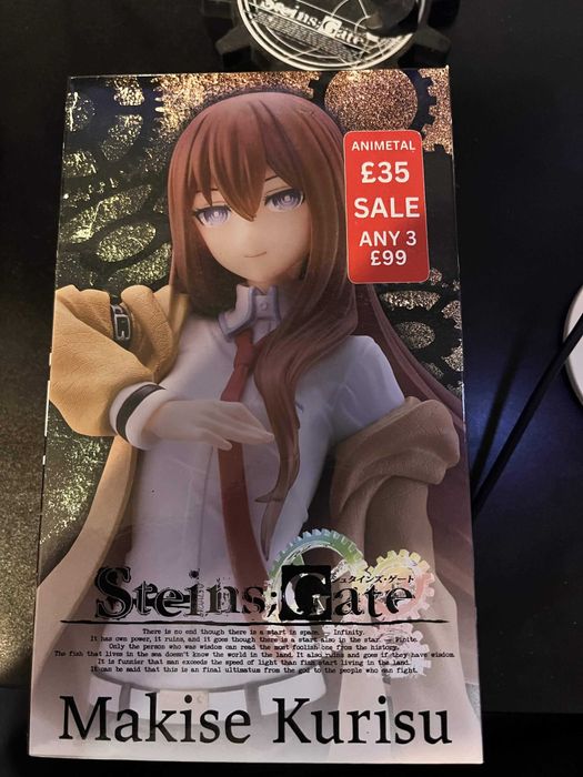 аниме фигурка Makise Kurisu [Steins;Gate]