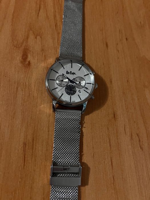 Ceas Lee cooper argintiu