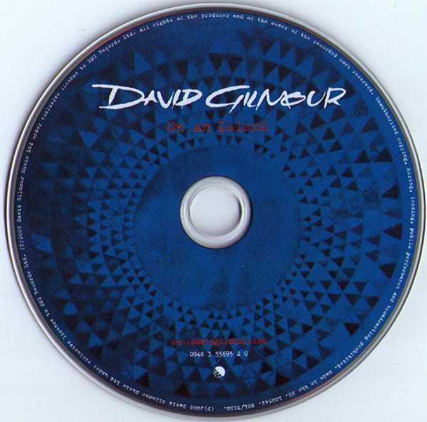 David Gilmour - On an Island 2016 Digibook