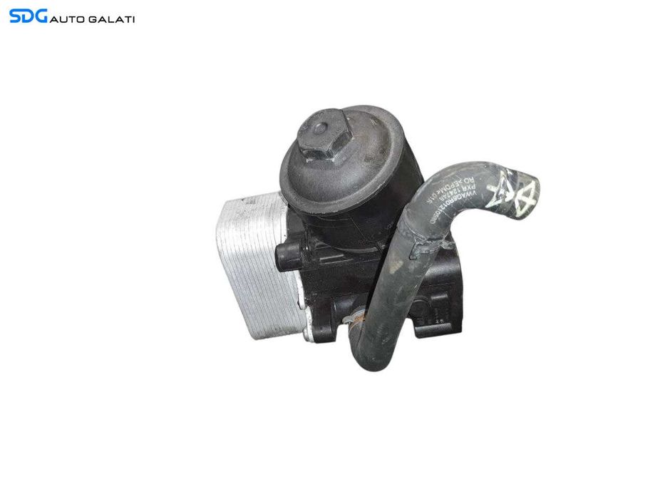 Carcasa Filtru Ulei Termoflot Radiator Ulei Skoda Roomster 1.2 TDI 2010 - 2015 Cod 03P115389A 03L117021C [N2465]