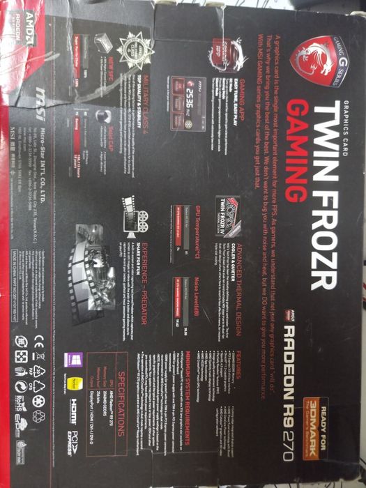 Видеокарта r9 290