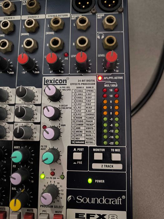 Dj mixer миксер смесител пулт за музика Soundcraft LD