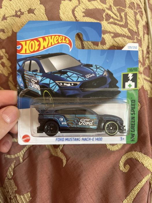 ТХ хот вилс форд мустанг E-1400