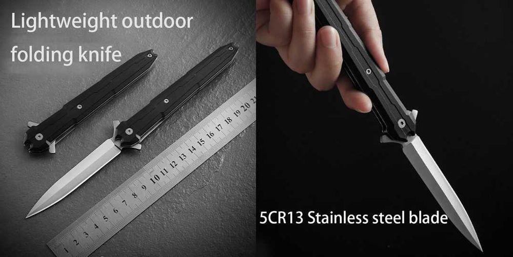 Cutit cu buton 2 fete rabatabil se deschide automat ! Nou ambalat!