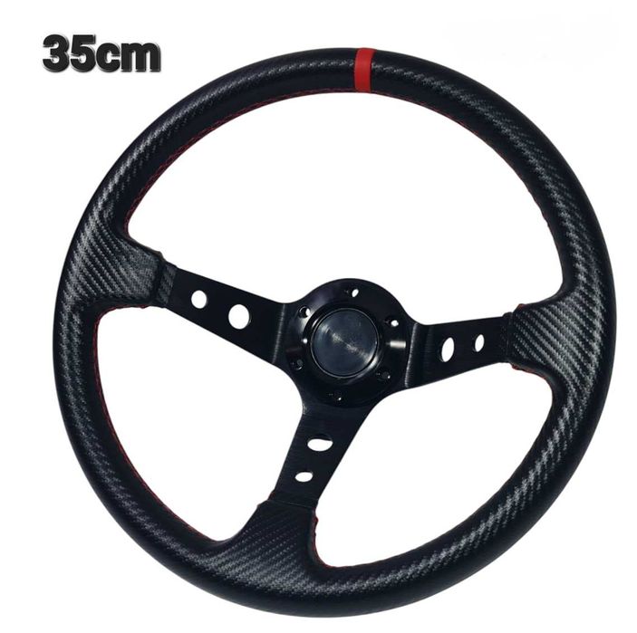 Спортен волан ЧЕРЕН Carbon с Червено