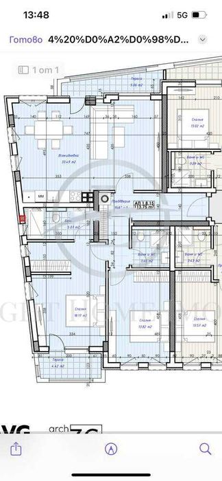 Продава се Тристаен апартамент в Пловдив, Кършияка - 141 кв.м за 723 €/кв.м - Снимка #11