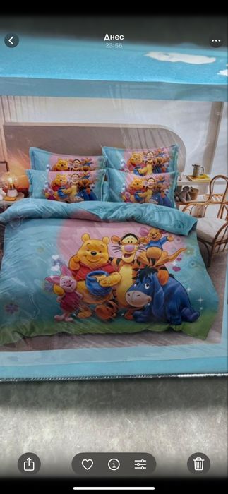 Спално бельо памучни и сатенени