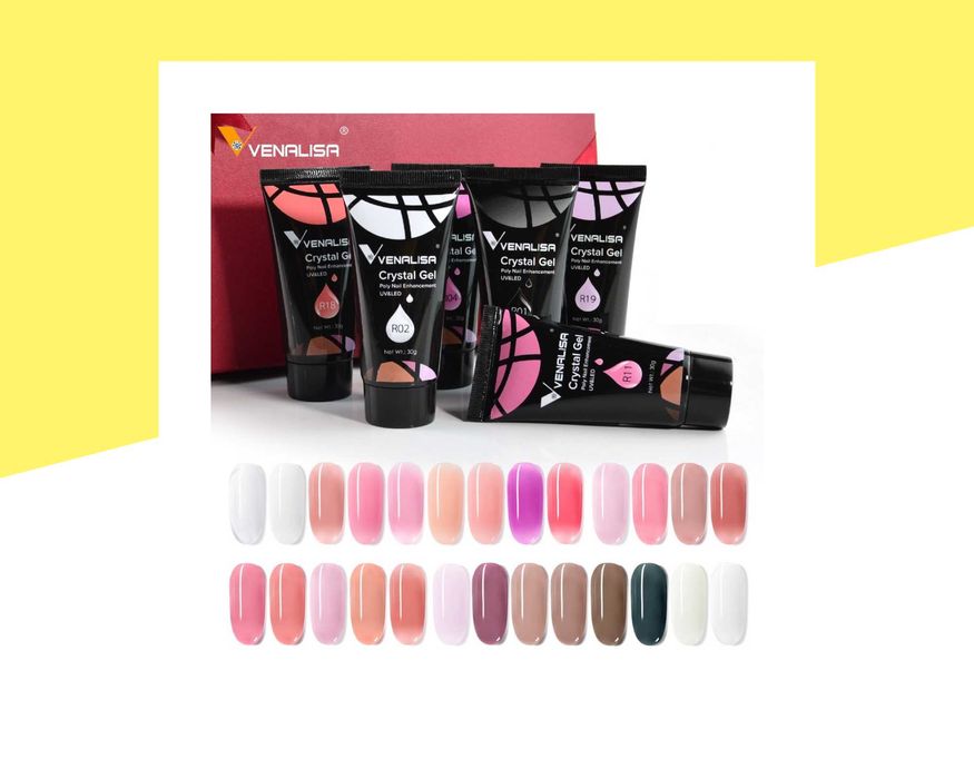Полигел за изграждане Crystal Gel VENALISA – 30гр.