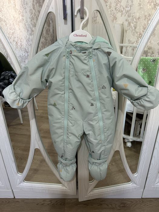 Осенний комбенизон для девочки