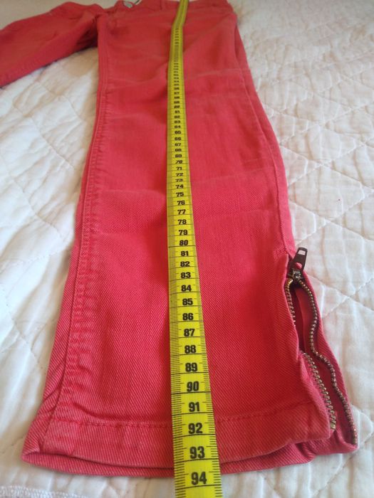 Blugi roșii,chic dame mărimea 40