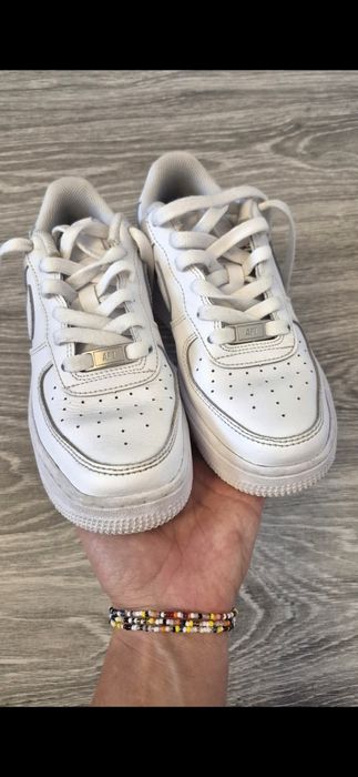 Adidasi Nike Air Force 1 copii 36 albi