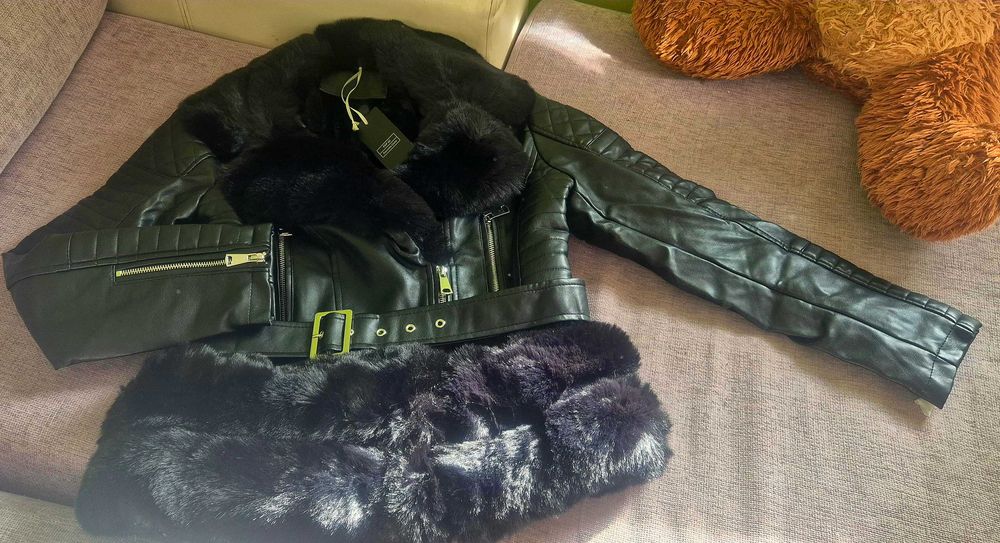 Дамско кожено яке