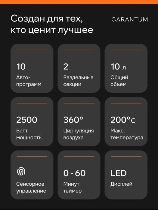 Аэрогриль Garantum