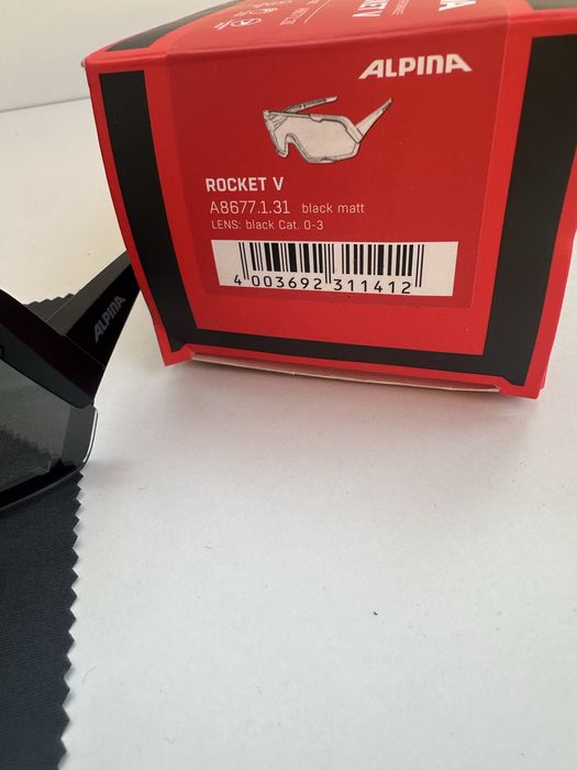 Alpina Rocket V - Black Matt