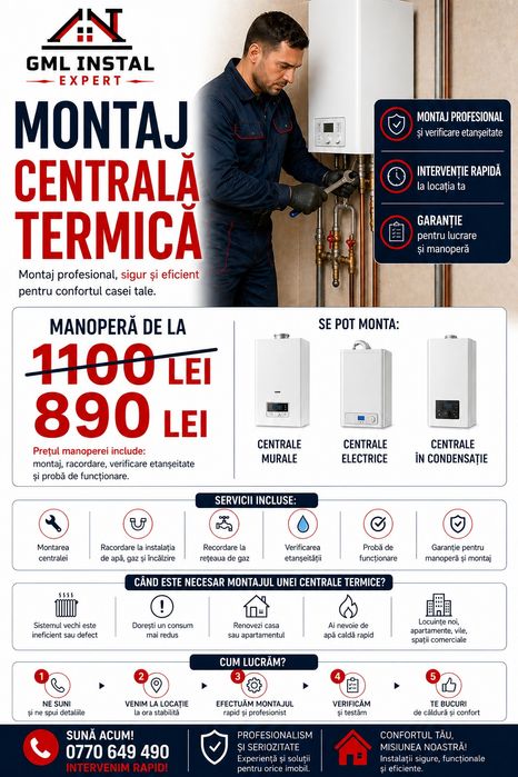 Instalator sanitar București