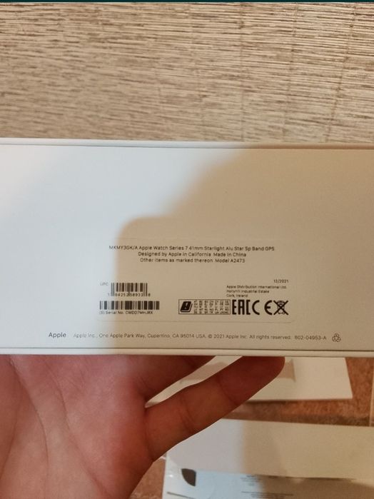 Продам часы Apple watch 7 series 41 mm