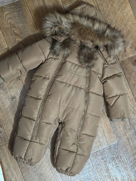 Зимний детский комбинезон