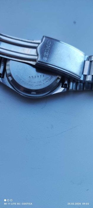 Seiko kinetik 5m42 si Seiko 5