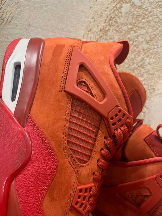 Ексклузивни Nike Air Jordan 4 Retro OG SP x Nigel Sylvester "Brick by Brick" – Размер 45