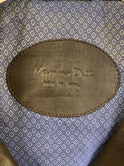 Кожаная курточка Massimo Dutti