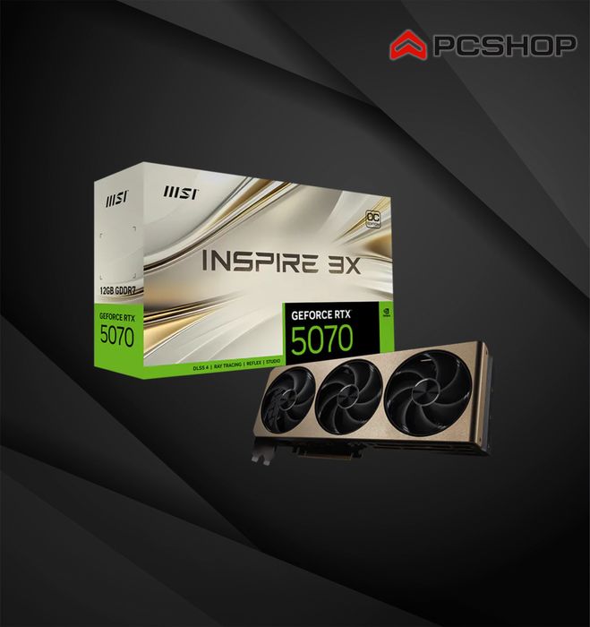 MSI GeForce RTX 5070 Inspire 3X Oc