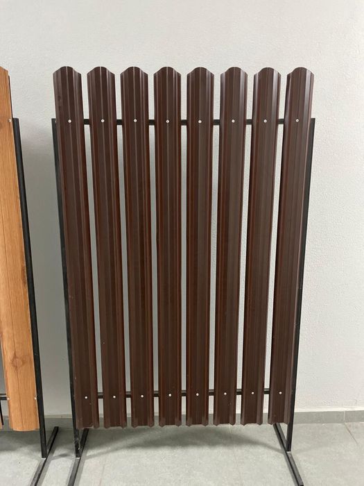 Штакетник металлический на забор