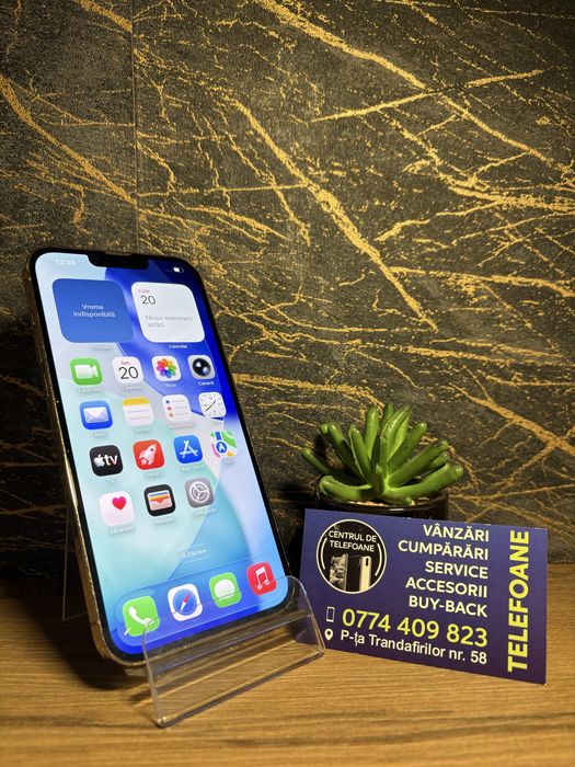 Iphone 13 Pro Max/256 GB/ Garantie 2 Ani Centrul de Telefoane/ Rate
