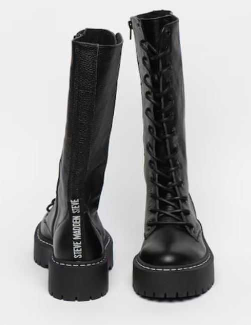 Кожени ботуши Steve Madden
