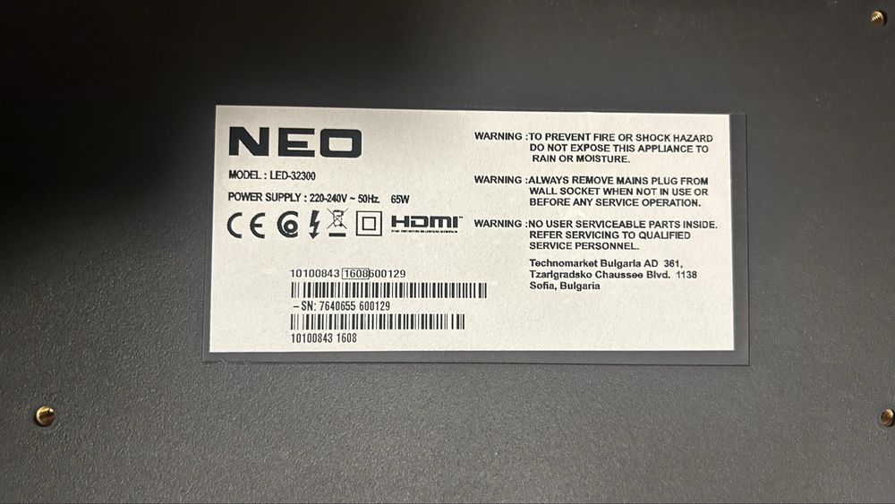 Телевизор NEO LED - 32300