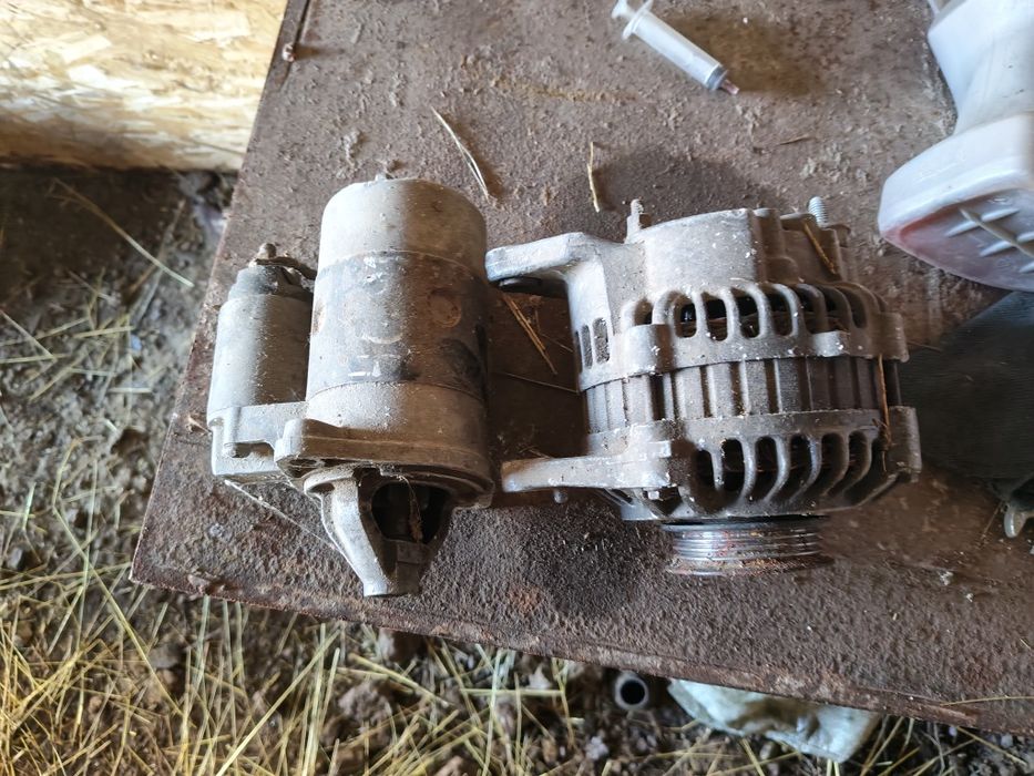 Генератор и стартер от мицубиси рвр привозной