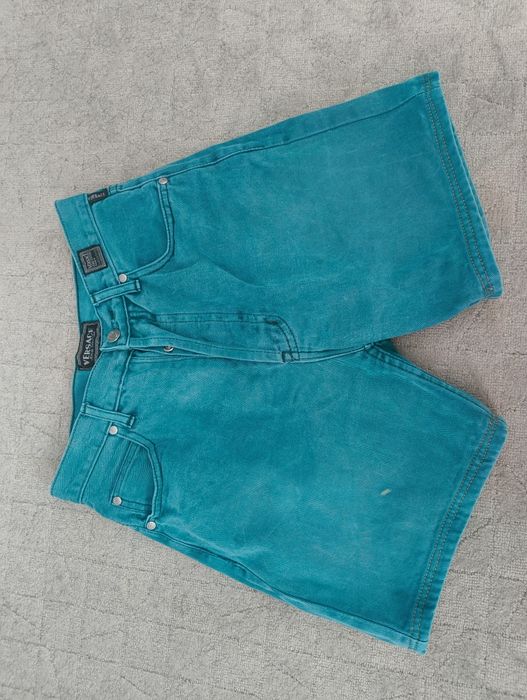 Дамски къси дънки Версаче